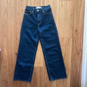 & Other Stories Denim-treasure cut wide leg jean size 25